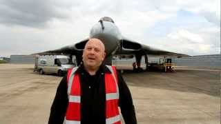 XH558: 24/04/12 - High Power Engine Runs Cockpit Footage