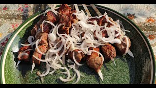ШАШЛЫК узбекский  на маленьких шампурах. Как готовить?