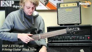 ESP LTD H-308 8-String Guitar Demo - Sam Bell @ Nevada Music UK