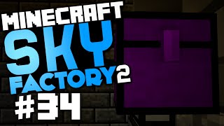 Minecraft Sky Factory 2 #34 "Draconic Evolution, Dragon Heart, Draconic Chest" w/ @CaffeineRich