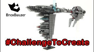Lego Star Wars MOC Nebulon B #ChallengeToCreate - Lego Speed Build