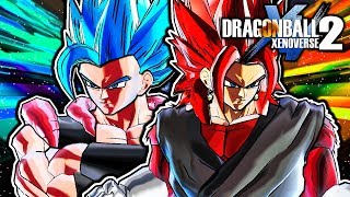 Dragon Ball Xenoverse 2 PC: Generations Vegito & Gogeta DLC Pack Mod Gameplay (ALL TRANSFORMATIONS)