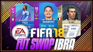 FIFA 18 - 90 FUT SWAP IBRAHIMOVIC SQUAD BUILDER! - #FIFA18 Road to Glory #90