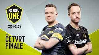CS:GO - ESL One Cologne - NaVi vs NiP | ČETVRTFINALE