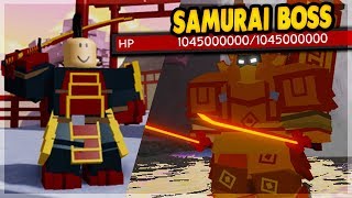 DEFEATING THE *SAMURAI BOSS* IN THE PALACE | Dungeon Quest Update (ROBLOX)