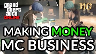 GTA V Online: Making Money with MC Business - Passive Income