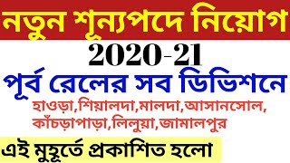 Rrc new recruitment 2020,eastern rail new recruitment 2020,latest job in rrb kolkata,rrcer new jobwb
