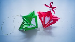 Cara Membuat Ornamen Natal - Hiasan Natal dari Kertas - Cara Membuat Hiasan Natal
