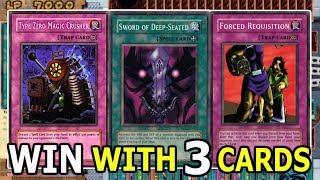 Yu-Gi-Oh! PERFECT STRATEGY - FORCED REQUISITION DECK - WIN WITH 3 CARDS