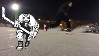 Freestyle Ice Skating. Ekatrinburg/Russia (агрессивное катание на коньках)