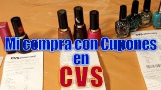 Mi compra con Cupones en CVS 11/08/13