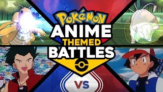 Ash vs Drake - Pokemon Anime Theme Battle #4