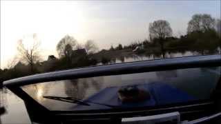 некоторые фрагменты  inflatable hovercraft THUNDER, СВП Гром