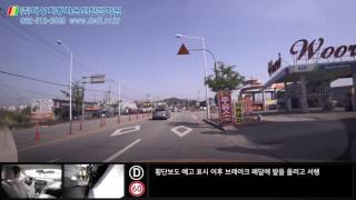 광주광역시 대성운전전문학원의 2종자동 도로주행 D코스 영상