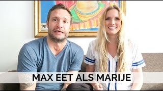 Max eet als Marije ☀︎ Dit gebeurt er als je van eetdagboek ruilt