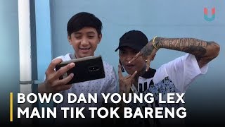 Bowo dan Young Lex Main Tik Tok Bareng