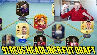 Fifa 19: Heftiges 91 Headline Marco REUS Fut Draft + 2 heftige TOTYS! - Ultimate Team