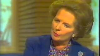 David Frost interviews Margaret Thatcher about the sinking of the Belgrano