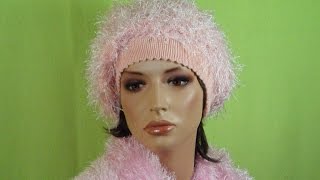 Как вязать берет на вязальной машине Нева-2