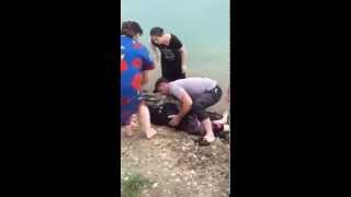 Девушка утонула в Чечне-girl drowned