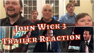 John Wick Chapter 3: Parabellum Trailer Reaction Video