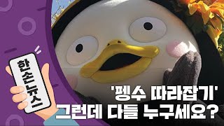 [15초뉴스] '펭수 열풍'에 등장한 패러디들, 그런데... / YTN