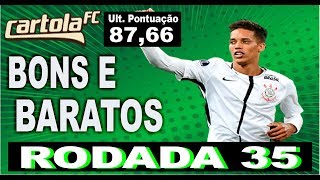 CARTOLA FC DICAS DA RODADA 35 - MITAMOS MAIS UMA VEZ!!!