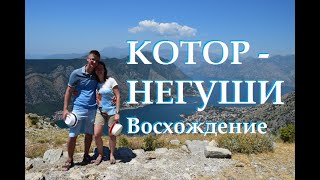 Треккинг из Котора до Негуши по горе Ловчен, Черногория. Австрийский серпантин и горная тропа 2019.