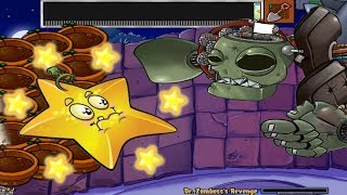 Plants vs Zombies Hack 1 Starfruit vs Dr Zomboss
