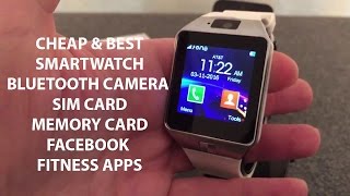 Ikon IK-W80 Smart watch Cheap & Best with Sim Memory card Bluetooth Music facebook twitter review
