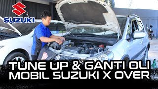 Tune up dan Ganti Oli pada Mobil Suzuki X Over di Bengkel Suzuki Online Supercar.id!