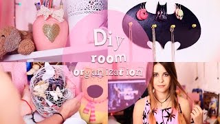 DIY: Room organization/ Идеи декора комнаты/Room decor ideas|Fosssaaa