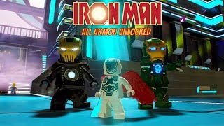 LEGO Marvel Super Heroes 2 All Iron Man Characters Unlocked!