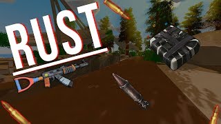 Первый день выживания и куча перестрелок на Раст сервере в Unturned 3.x