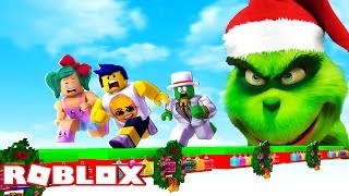 ¡ESCAPA DEL OBBY DEL GRINCH EN ROBLOX! ?? SALVAMOS LA NAVIDAD