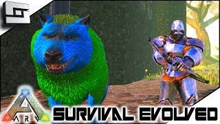 SUPER GAMMA DIREWOLF TAME! ARK: Survival Evolved - E4 ( Modded Ark Transformation Mod)