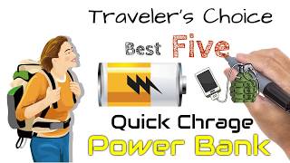 Best 5 Quick Charge Power Bank (80% Charge Within 24min)