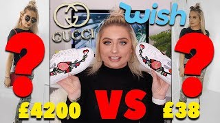 DESIGNER VS WISH FAKES/DUPES!!! £38 vs £4200?!?! ??* SHOCKED * ?