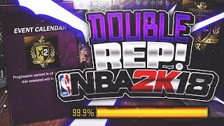 NBA 2K18 200k+ A GAME REP METHOD!! THANKSGIVING DOUBLE REP/XP WEEKEND 100% COMFIRMED?