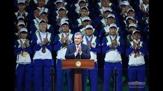 Шавкат Мирзиёев "Humo Arena"нинг очилиши билан барчани табриклади