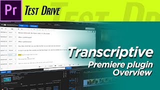 Transcriptive Premiere Plugin Overview