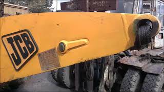 Ремонт стрелы погрузчика JCB 3CX