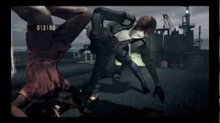Resident evil 5 happy death slow motion Jill black widow mod