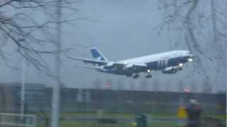 Ilyushin IL-96-400T Polet Flight departs from Amsterdam Schiphol (RA-96101)