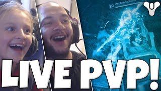 Destiny 2 - Father & Daughter Play Crucible PvP #1
