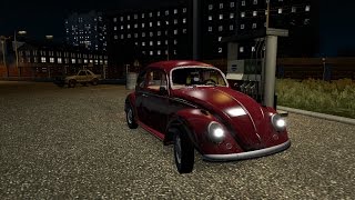 Indo Pra Garagem de Onibus de Fusca Mapa Eaa Ets2,