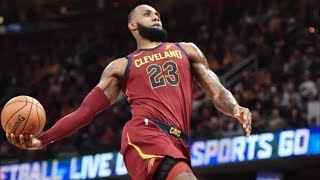 LeBron James Unstoppable 18 Straight 4th QTR Points! Nets vs Cavs 2017-18 Season