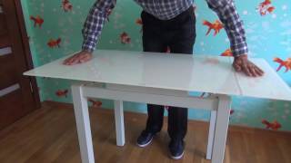 Раскладка стола на раздвижном механизме "дельфин" TL-10