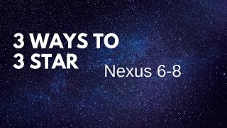 3 Ways to 3 Star Nexus 6-8 on Marvel Strike Force  With a Bonus 4th Way for Fun