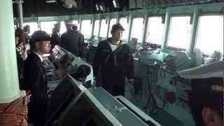 海上自衛隊潜水艦救難艦ちはや 搭乗　Japanese Navy Submarine Rescue Ship Chihaya